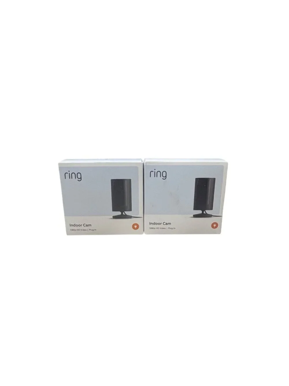 Lot of 2 Ring Indoor Cam (2nd Generation) Smart Plug in Security: Wifi: Black